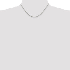 Sophia Jewelers 925 Sterling Silver Polished Diamond-Cut Box Chain Necklace
