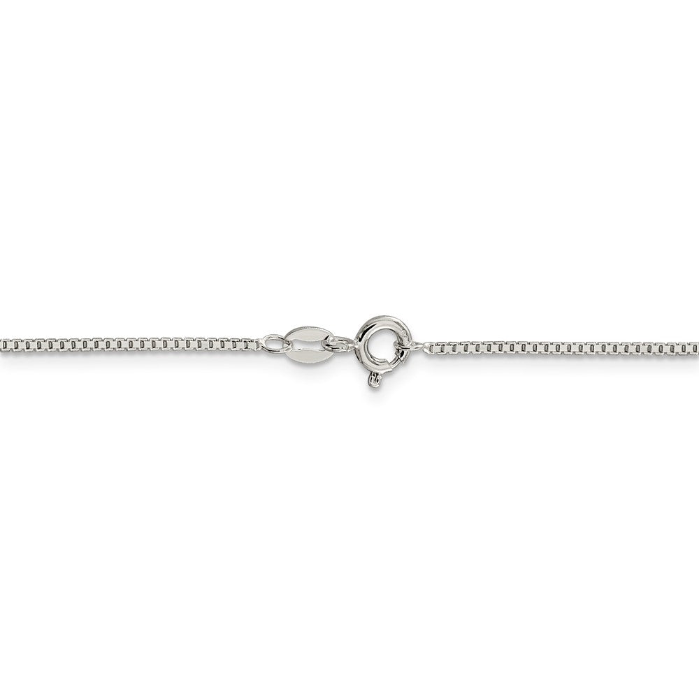 Sterling Silver 925 Necklace with Solid Curb Chain and Lobster Clasp
