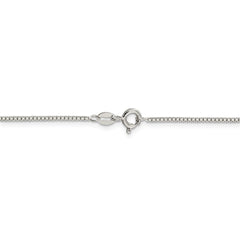 Sterling Silver 925 Necklace with Solid Curb Chain and Lobster Clasp
