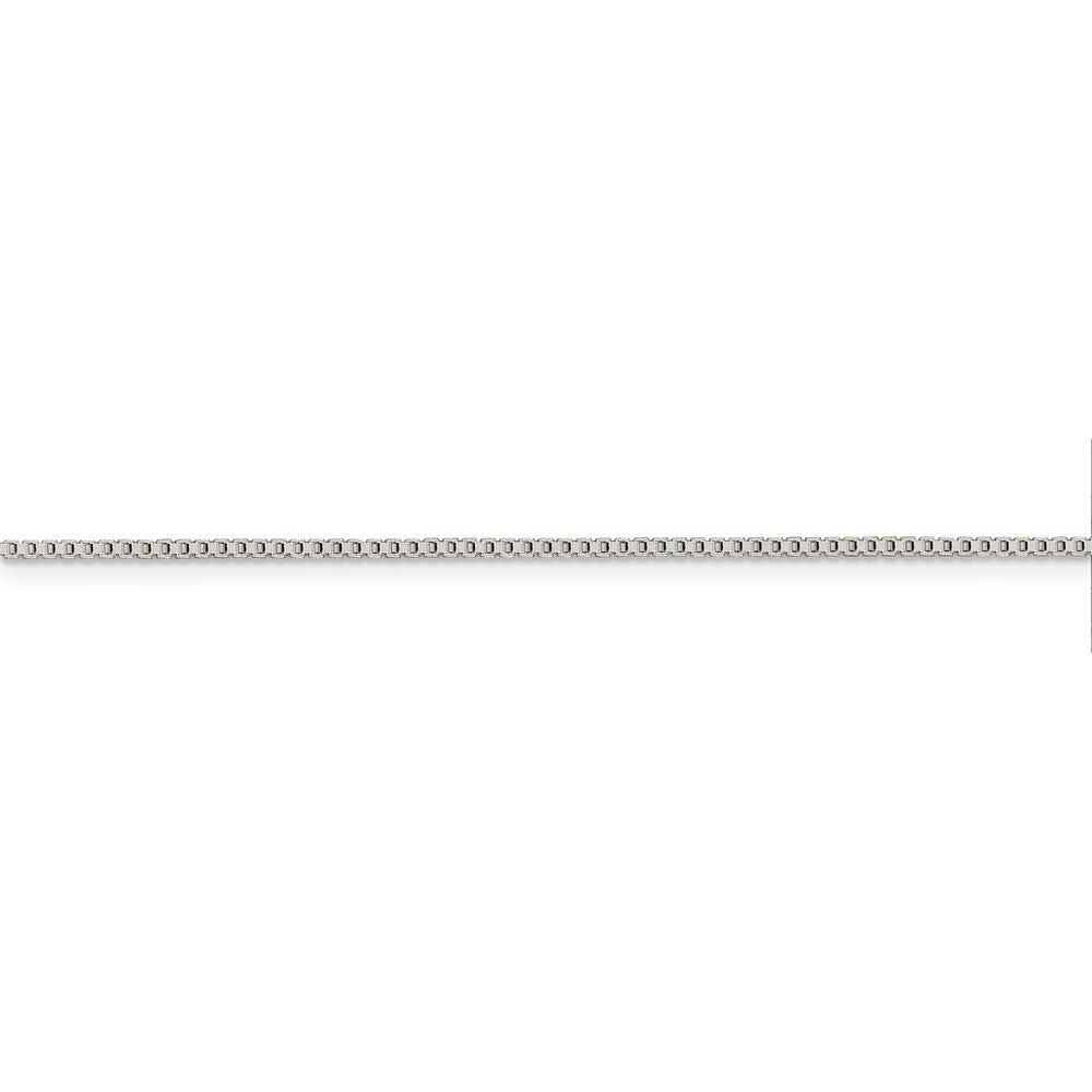 Sterling Silver 925 Solid Curb Necklace with 18-Inch Lobster Clasp