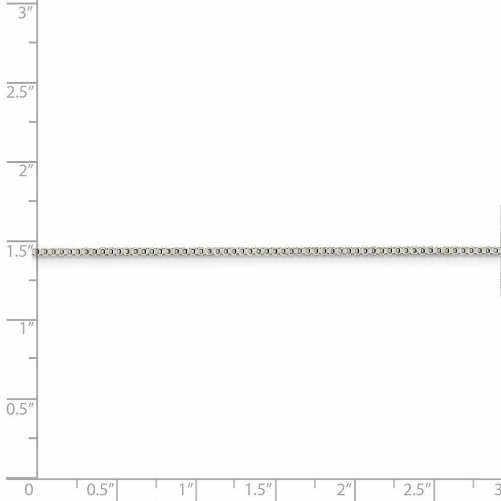Sterling Silver 925 Solid Curb Necklace with 18-Inch Lobster Clasp