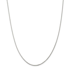 Sterling Silver 925 Solid Curb Necklace with 18-Inch Lobster Clasp