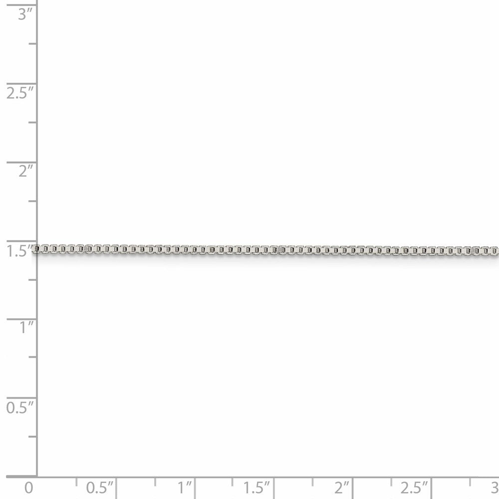 Sophia Jewelers Sterling Silver 925 Curb Chain Necklace with Lobster Clasp