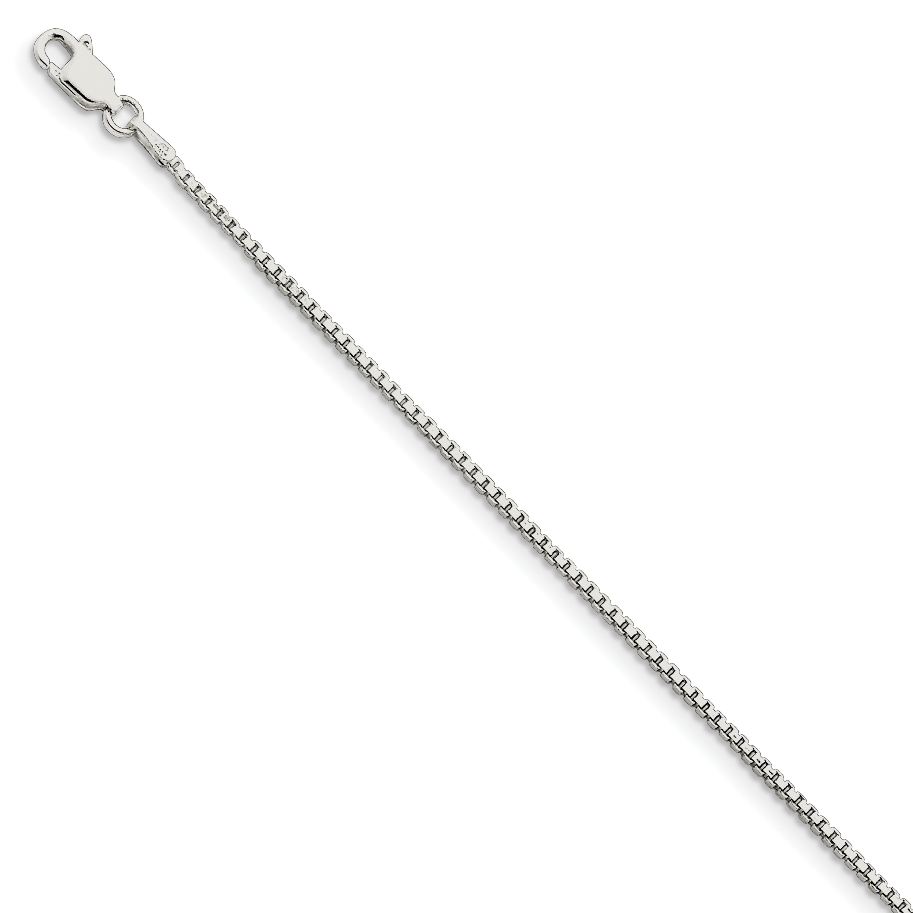 Sterling Silver 1.4mm Box Chain Main image
