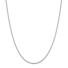 Sophia Jewelers Sterling Silver 925 Curb Chain Necklace with Lobster Clasp
