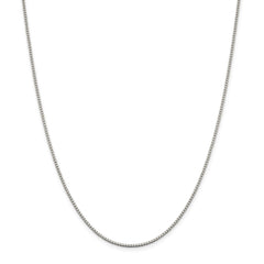 Sterling Silver 1.4mm Box Chain