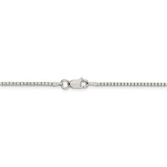 Sterling Silver 925 Curb Chain Necklace with Lobster Clasp 24 Inch