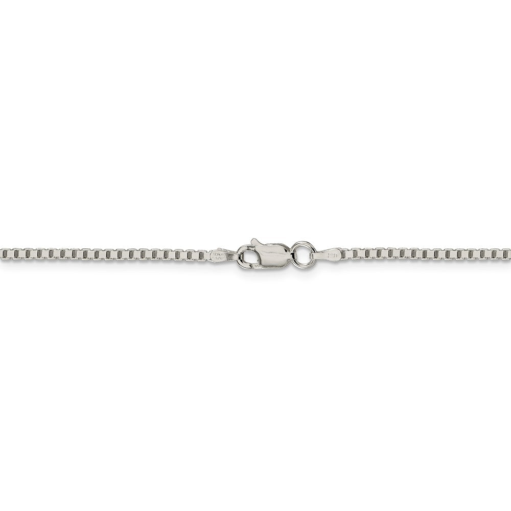 Sterling Silver 925 Curb Chain Necklace with Lobster Clasp 18