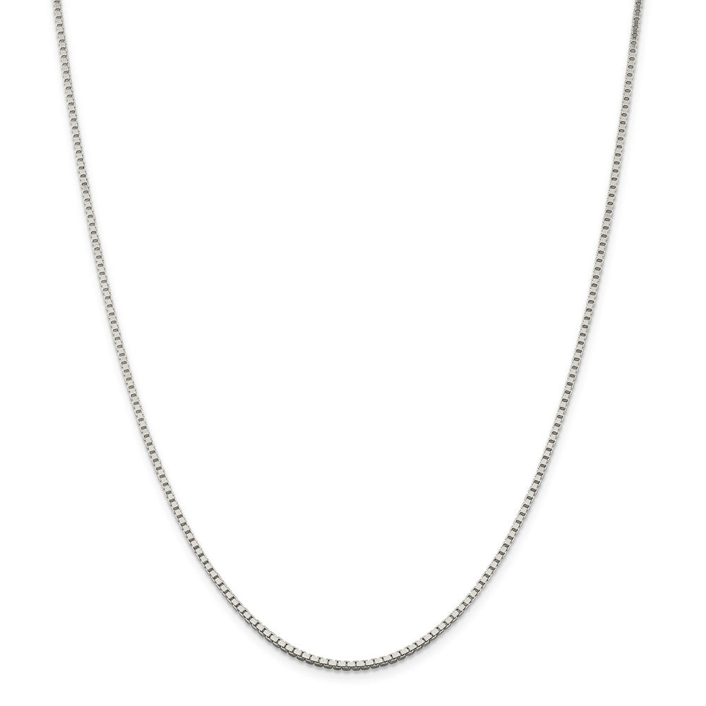 Sterling Silver 925 Curb Chain Necklace with Lobster Clasp 18