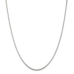 Sterling Silver 925 Curb Chain Necklace with Lobster Clasp 18