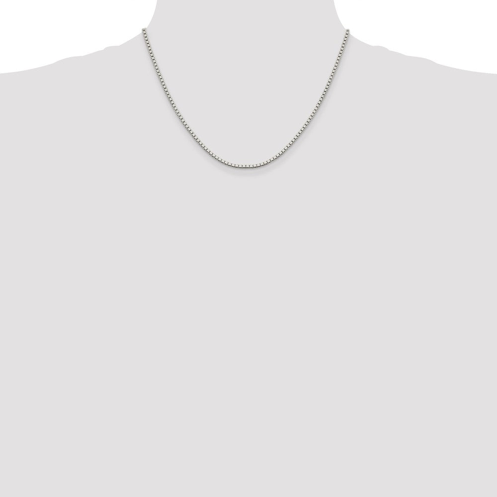 Sterling Silver 1.9mm Box Chain