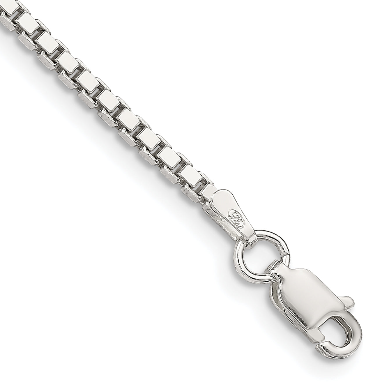 Sterling Silver 1.9mm Box Chain Main image