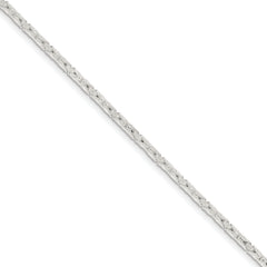 Sterling Silver 2.5mm Byzantine Chain