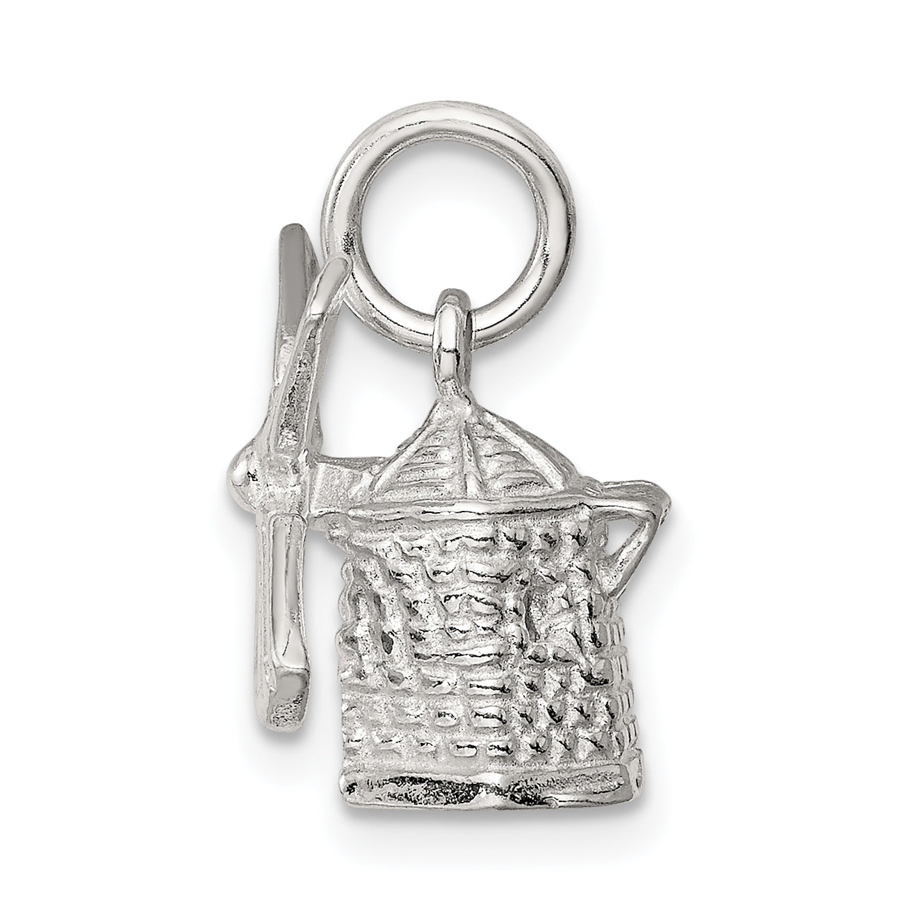 Sterling Silver Windmill Charm Secondary image