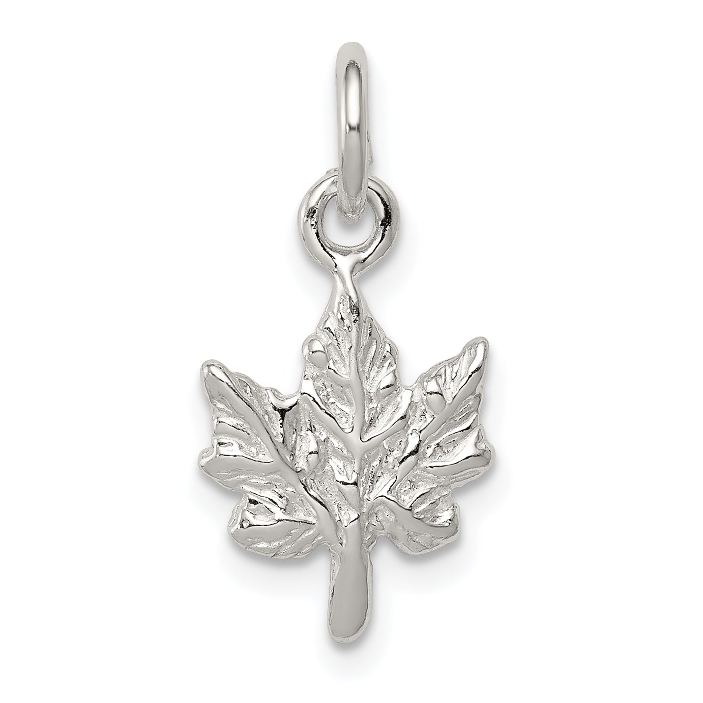 Sterling Silver Maple Leaf Charm Main image
