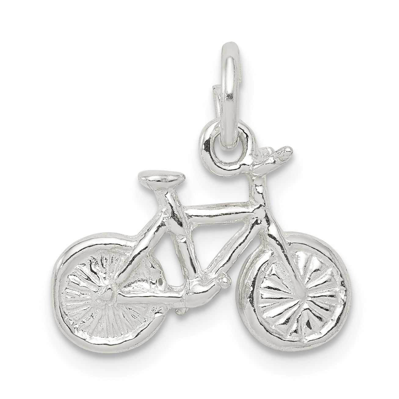 Sterling Silver Bicycle Charm Main image