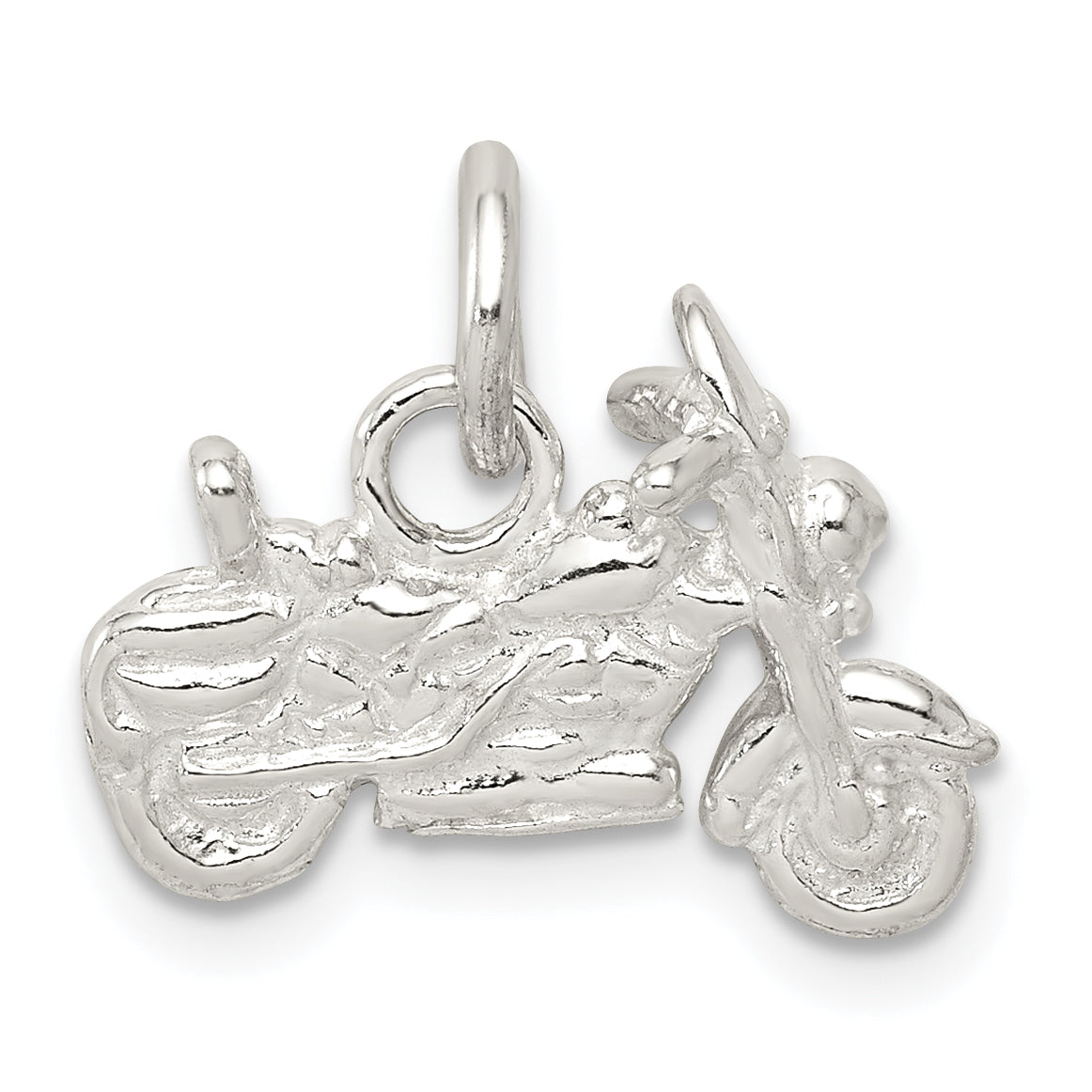 Sterling Silver Motorcycle Charm Main image