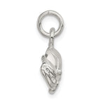 Sterling Silver 925 Car Charm with Polished Anti-Tarnish Finish