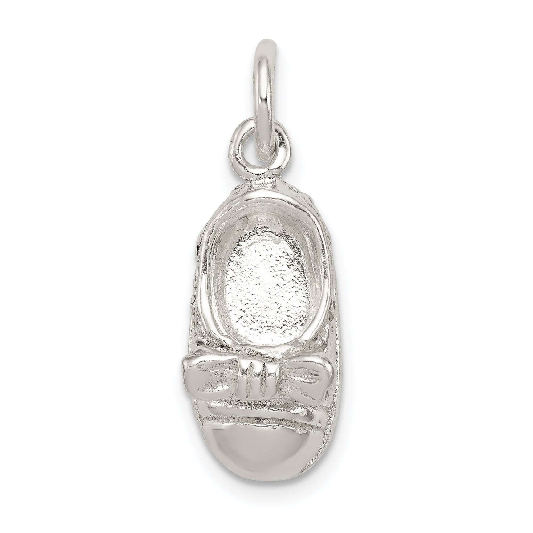 Sterling Silver Baby Shoe Charm Main image