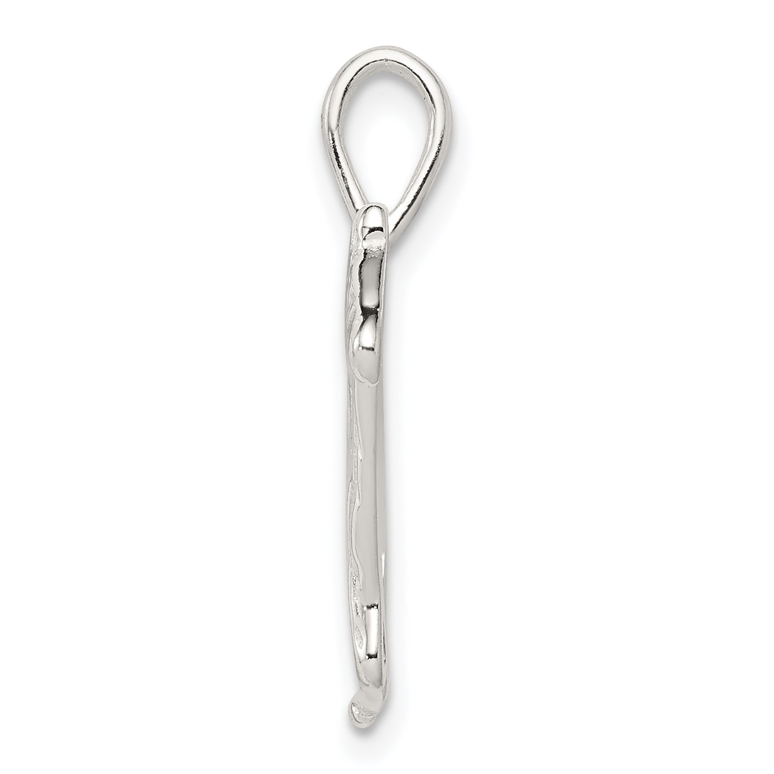 Sterling Silver 925 Race Horse Charm with Polished Anti-Tarnish Finish for Men Secondary image