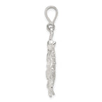 925 Sterling Silver Sun Pendant with Polished Anti-Tarnish Finish Men's Solid Design by Sophia Jewelers