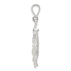 **925 Sterling Silver Sun Pendant with Polished Anti-Tarnish Finish Men's Solid Design by Sophia Jewelers**