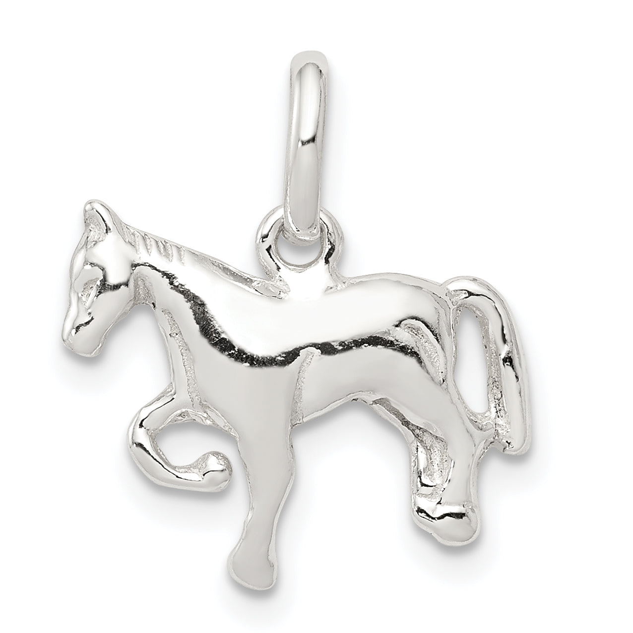 Sterling Silver Horse Charm Main image