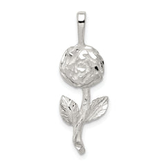 Sterling Silver Rose Pendant