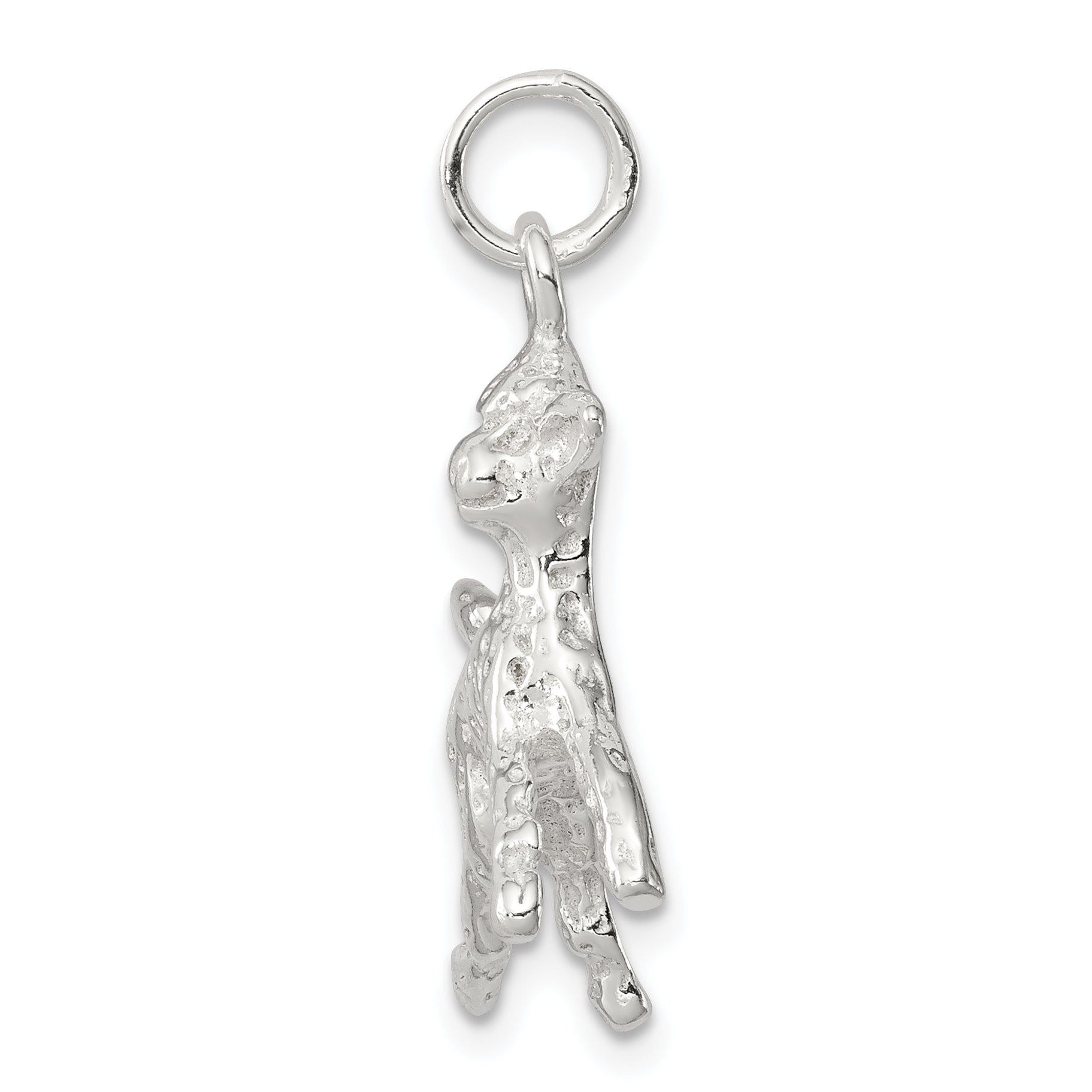 Sophia Jewelers 925 Sterling Silver Lamb Charm with Polished Anti-Tarnish Finish