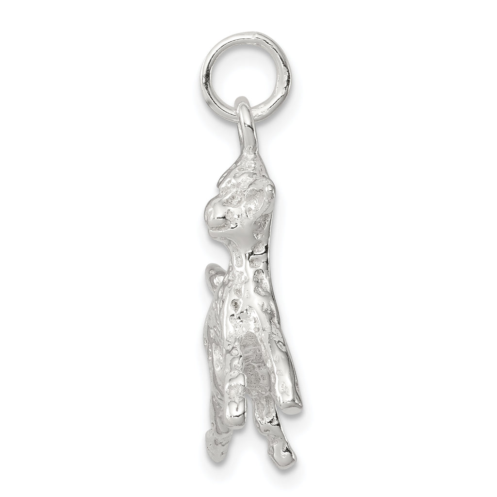 Sophia Jewelers 925 Sterling Silver Lamb Charm with Polished Anti-Tarnish Finish