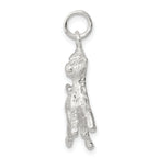 Sophia Jewelers 925 Sterling Silver Lamb Charm with Polished Anti-Tarnish Finish