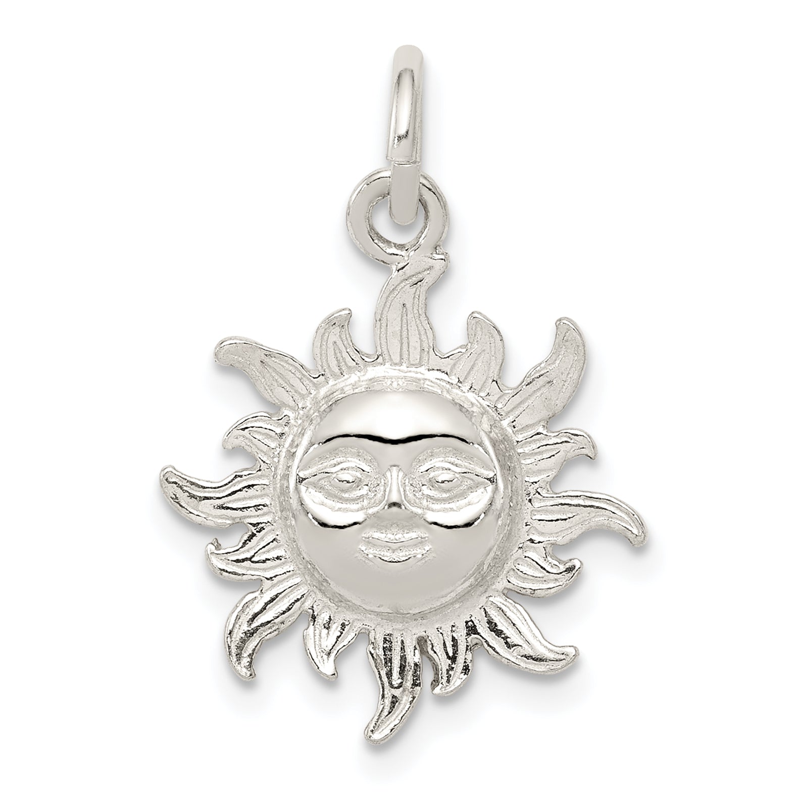 Sterling Silver Sun Charm Main image