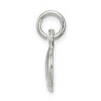 Sterling Silver 925 Smiley Face Charm with Polished Anti-Tarnish Finish