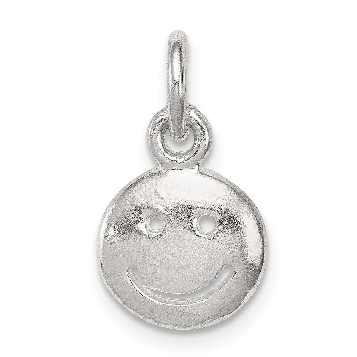 Sterling Silver Smiley Face Charm Main image