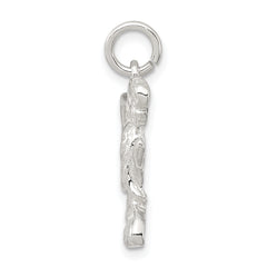 Sterling Silver 925 Praying Angel Charm with Polished Anti-Tarnish Finish