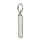 925 Sterling Silver Reversible Picture Frame Charm with Anti-Tarnish Finish
