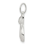 Sophia Jewelers 925 Sterling Silver Cat Charm with Anti-Tarnish Finish
