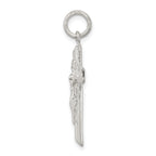 INRI Crucifix Pendant in Sterling Silver