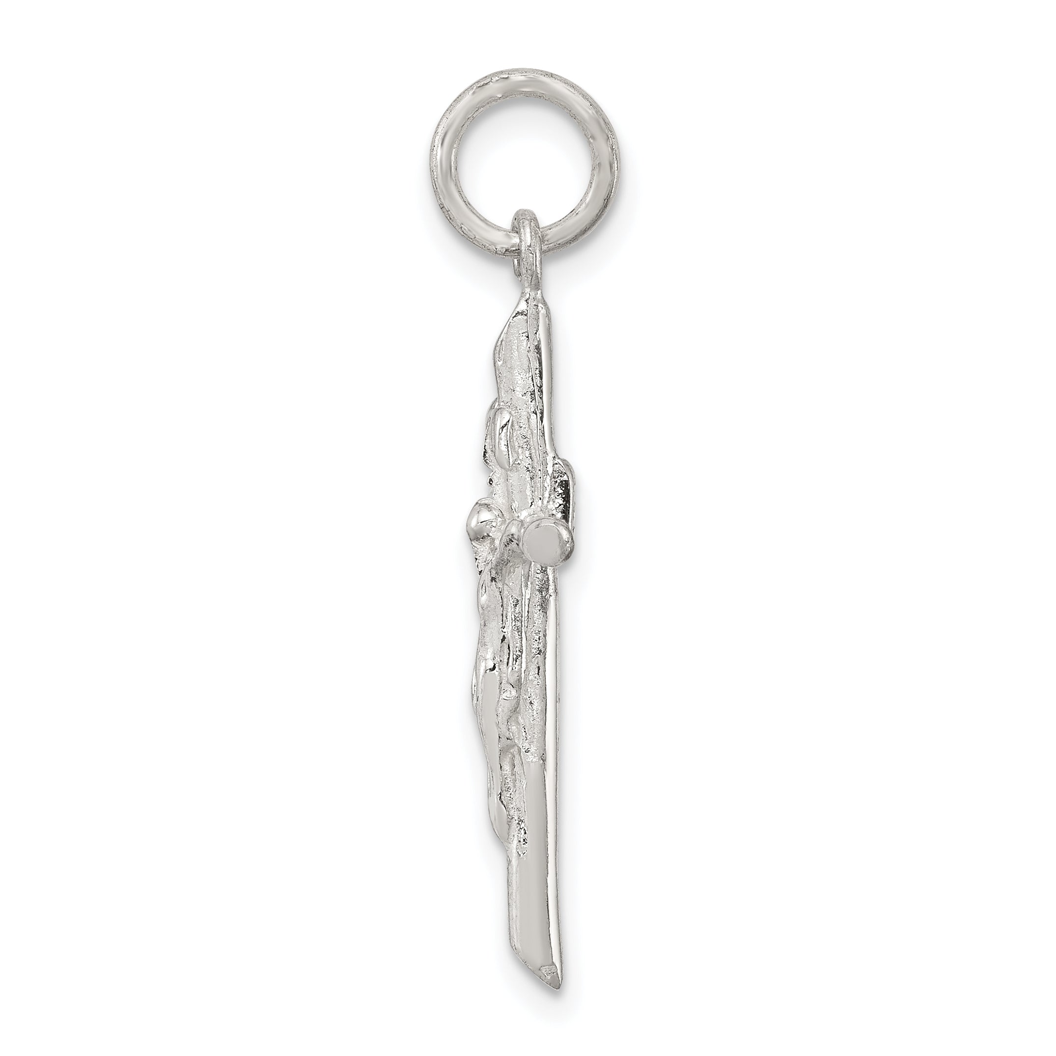 INRI Crucifix Pendant in Sterling Silver
