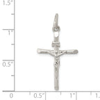 INRI Crucifix Pendant in Sterling Silver