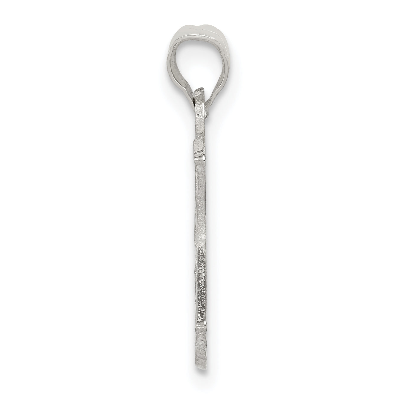 Sterling Silver 925 Baby Buggy Charm with Polished Finish Classic & Elegant