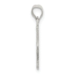 Sterling Silver 925 Baby Buggy Charm with Polished Finish Classic & Elegant