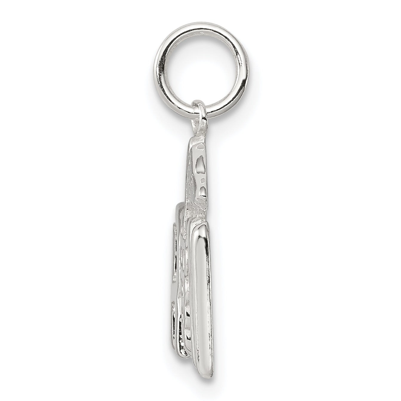 Sterling Silver 925 Nurse Charm with Polished Anti-Tarnish Finish Secondary image
