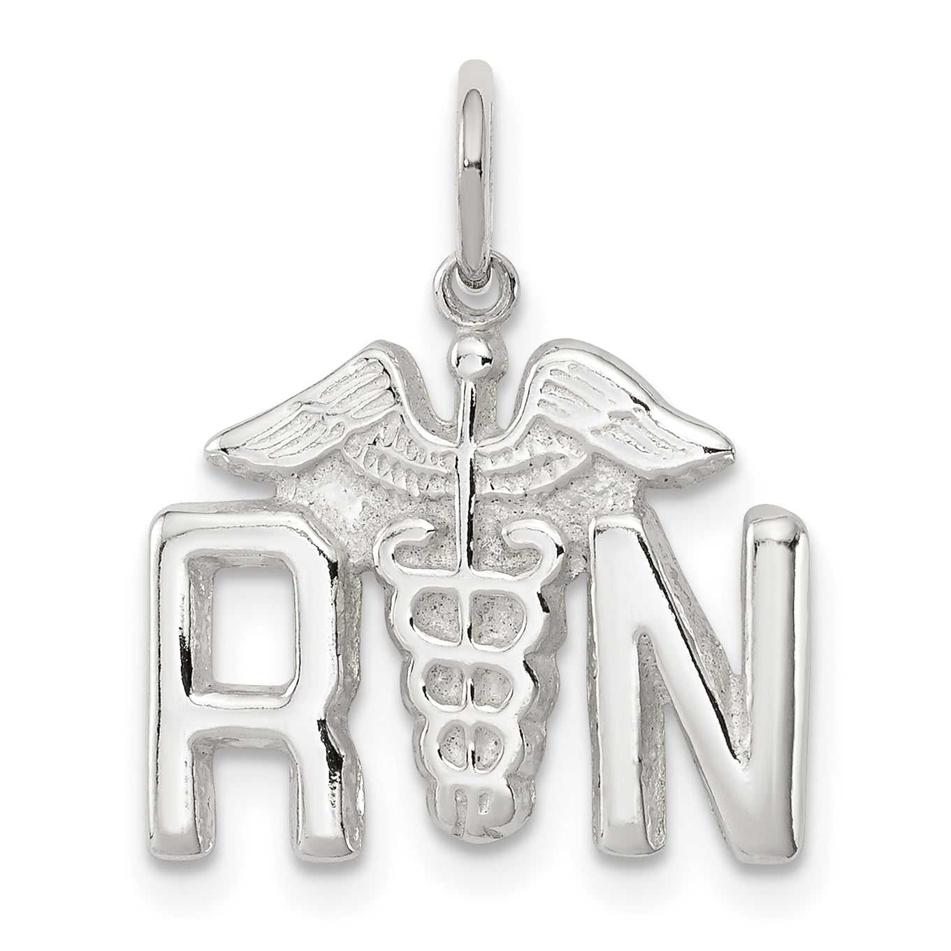 Sterling Silver Nurse Symbol Charm Main image