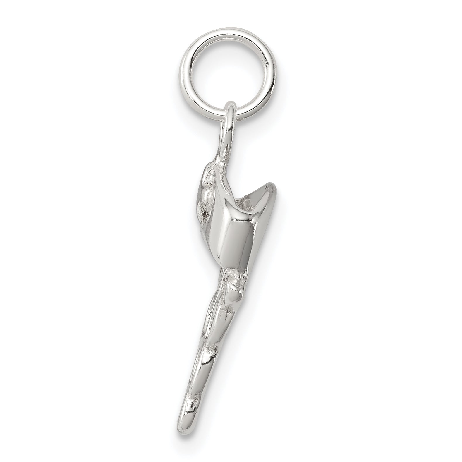 Sterling Silver 925 Nurse Symbol Charm with Polished Anti-Tarnish Finish Secondary image