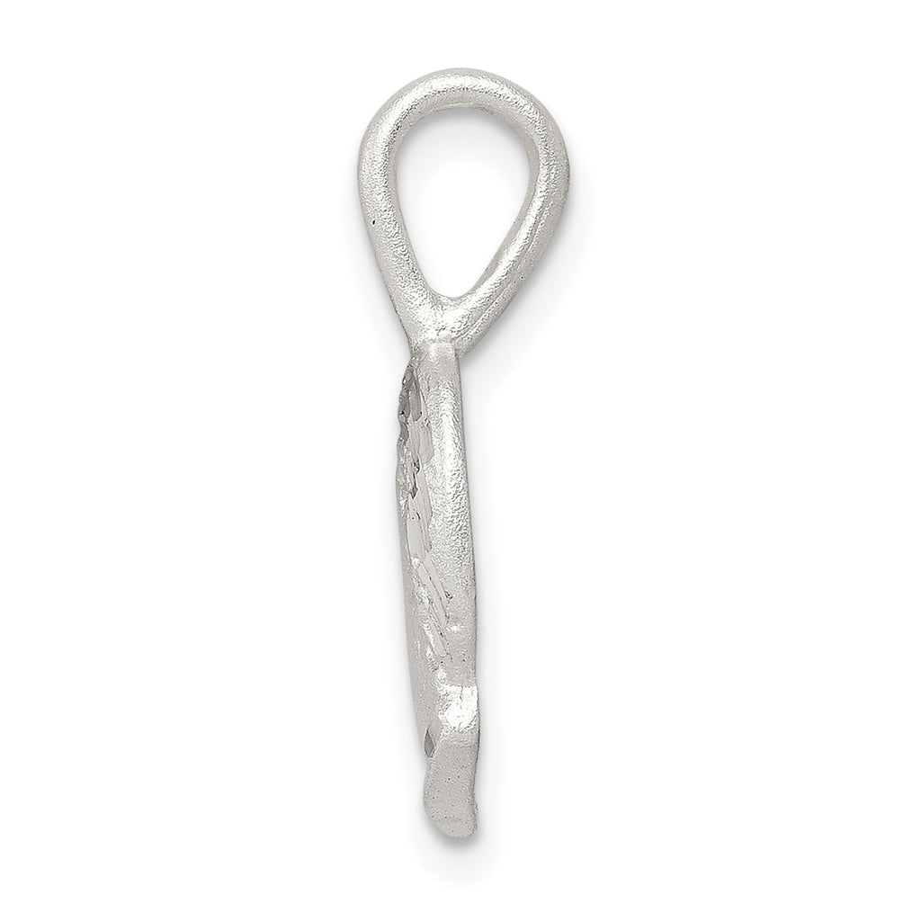 Sterling Silver 925 Boy Head Charm with Polished Finish and Anti-Tarnish Protection