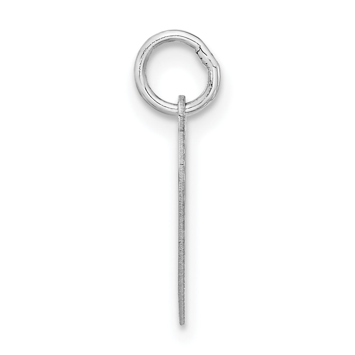 Sterling Silver 925 Bridesmaid Heart Charm with Polished Finish