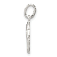 Sterling Silver 925 Angel Charm with Polished Finish & Anti-Tarnish Coating