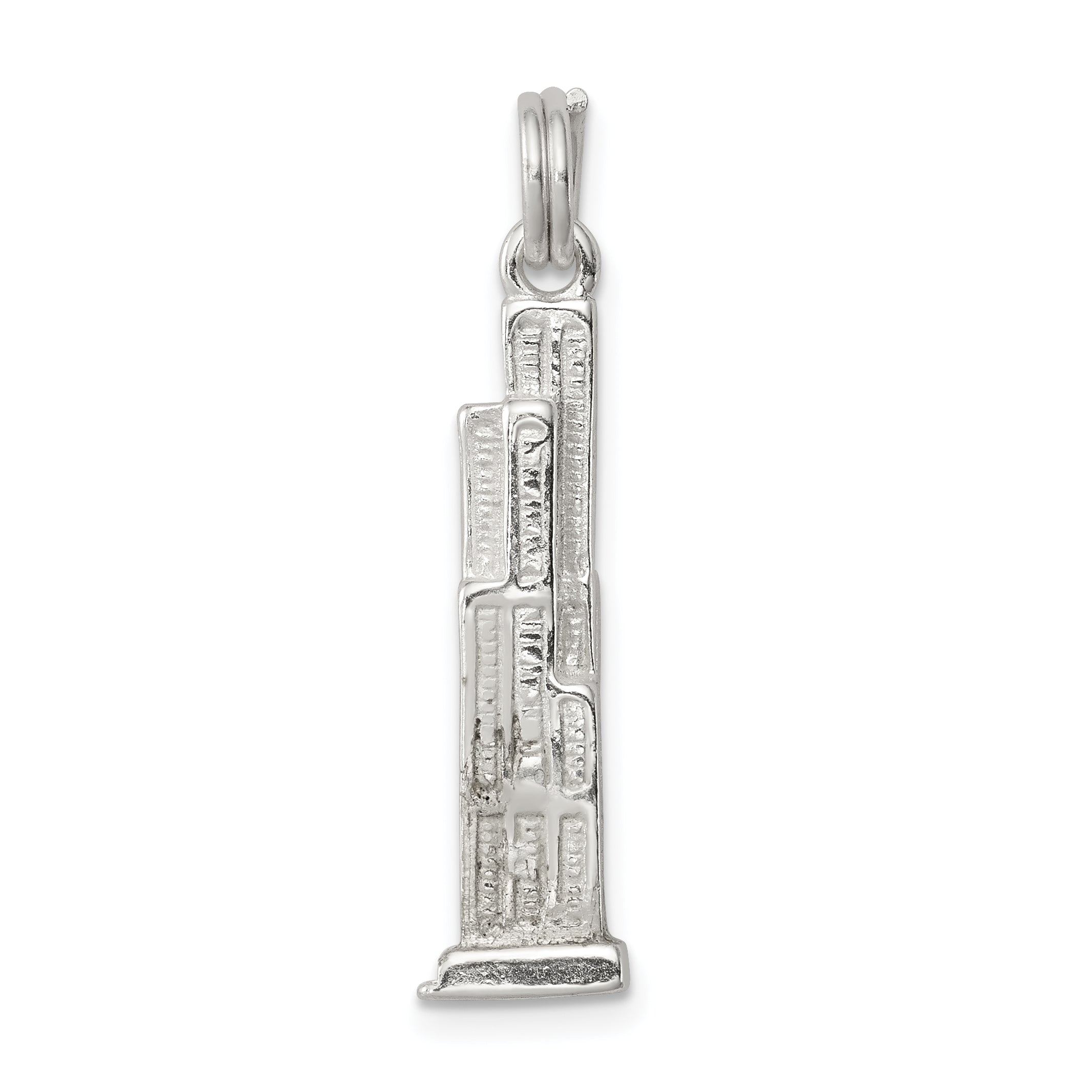 Sterling Silver Sears Tower Building Charm Main image