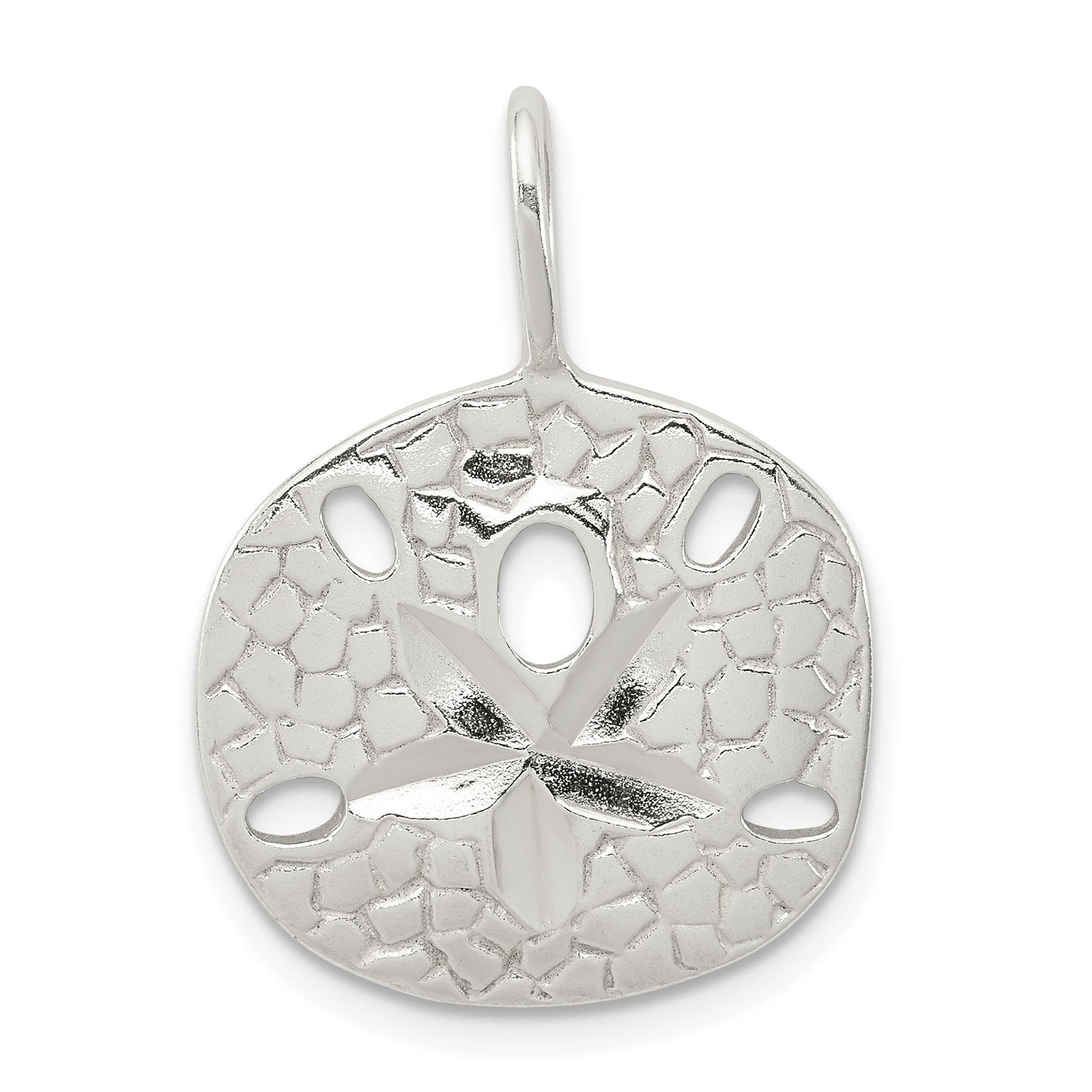 Sterling Silver Sand Dollar Charm Main image